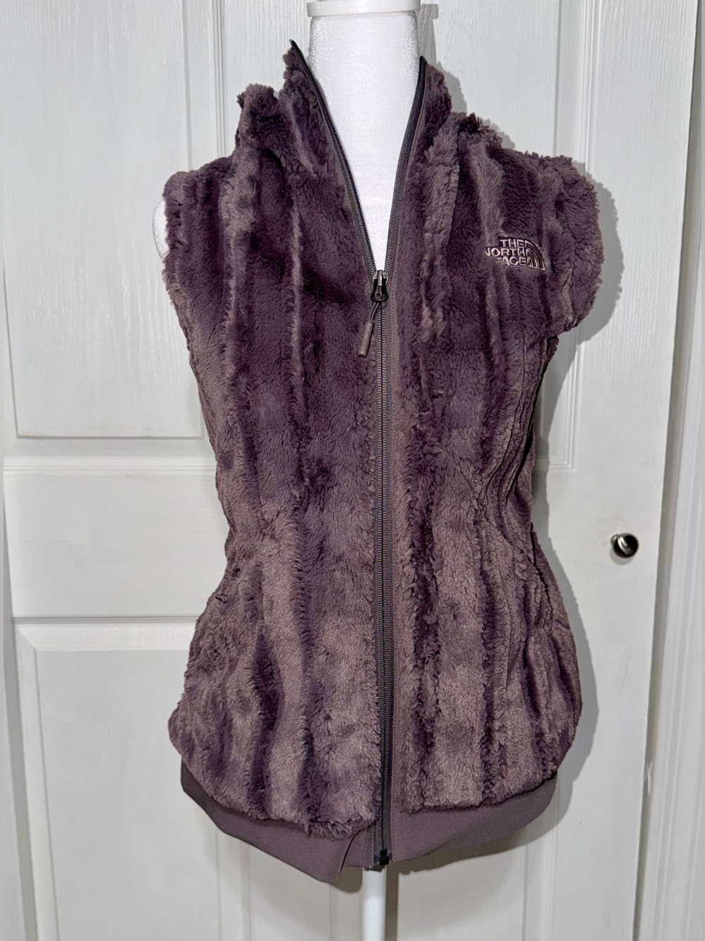The North Face Furlander Faux Fur Hooded Vest